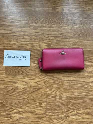 Vivienne Westwood Magenta Long Wallet