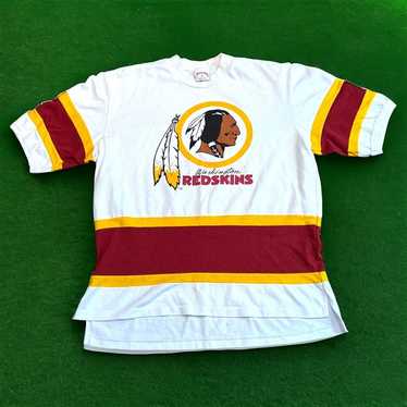 Vintage Nutmeg Washington Redskins T Shirt 1990s S