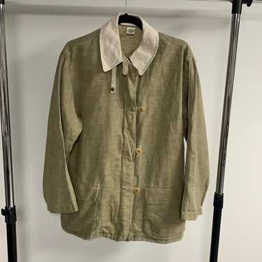 Vintage Banana Republic 100% Linen Jacket Size M. 