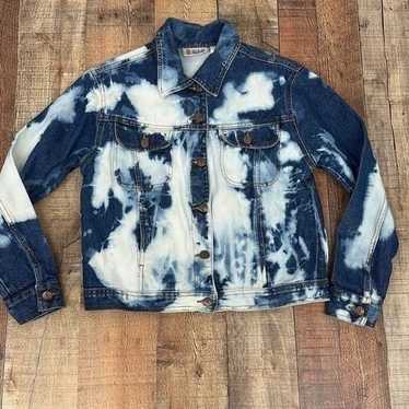 Vintage Bill Blass Bleached Denim Jacket