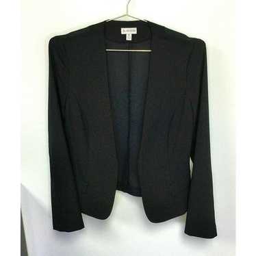 Guess vintage Womens Solid  Black Long Sleeve Pock