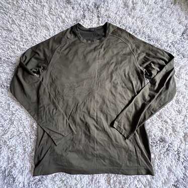 Lululemon Metal Vent Tech Long Sleeve Dark Olive /