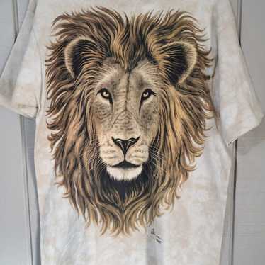 1994 Liquid Blue African Lion T-Shirt - image 1