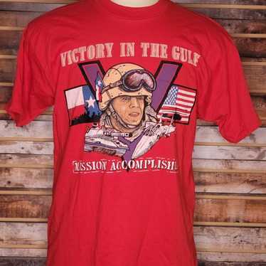 Vintage Gulf War Victory in The Gulf Single Stitc… - image 1