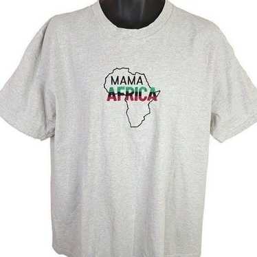 Mama Africa T Shirt Vintage 90s Black History Afri