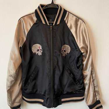 Sukajan embroidery skull - Gem