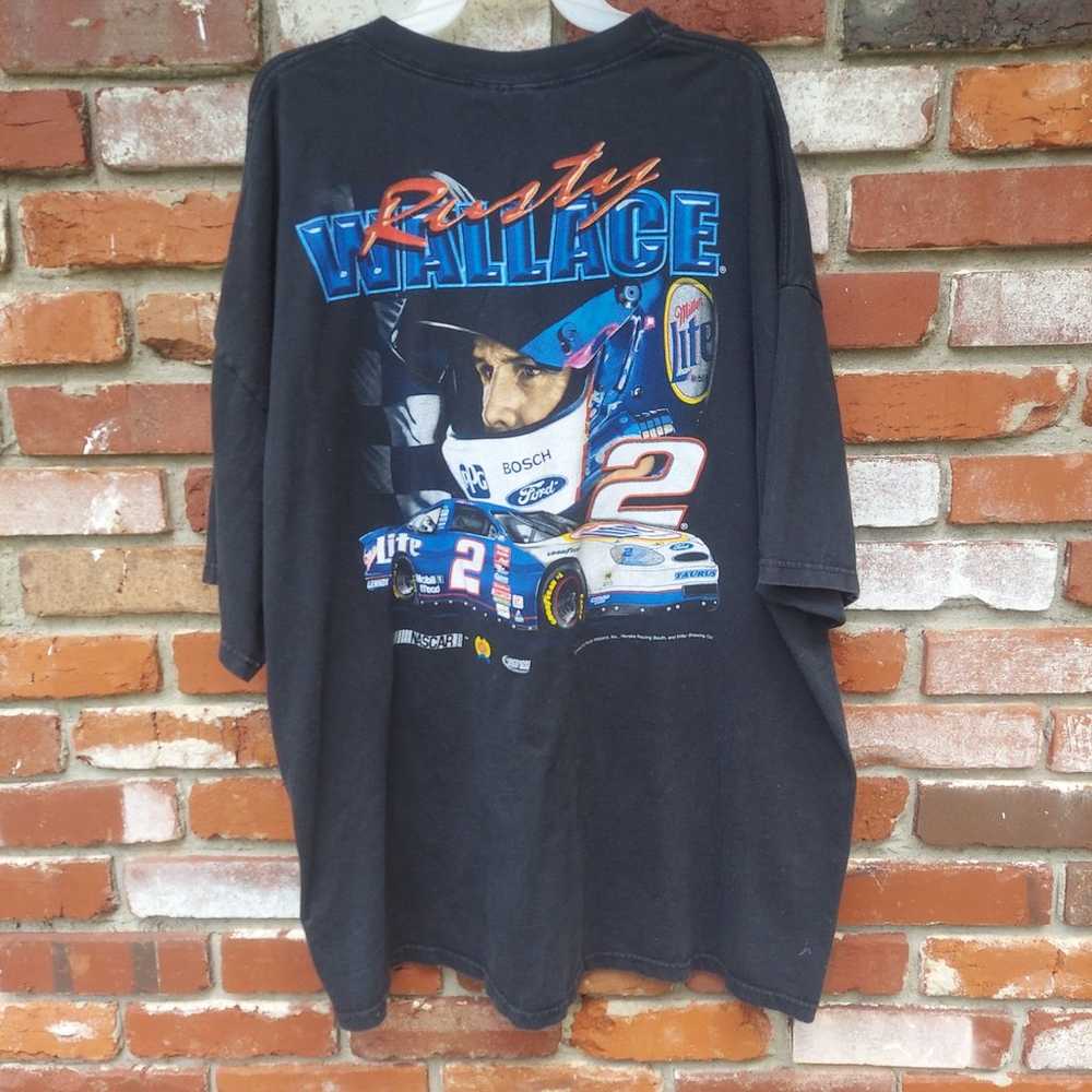 Vintage Y2K Rusty Wallace T-Shirt - image 2