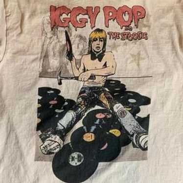 iggy pop vintage Tシャツ VINTAGE IGGY POP TOUR BLACK T-SHIRT – Parallel