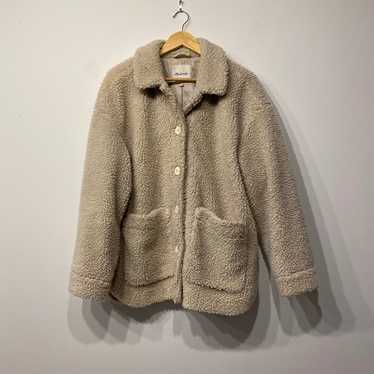 Madewell Sherpa Walton Shirt-Jacket