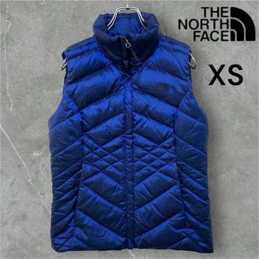 The North Face Women's Down Vest XS Blue 550 Fill 