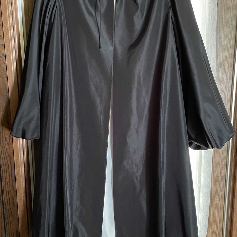 Women's Vintage 1960s The Gilberts for Tally New York Black Cape Robe Jacket