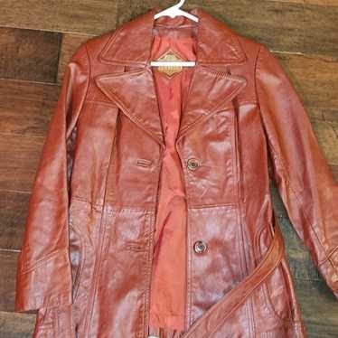 70s leather jacket - Gem