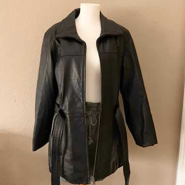 Jacqueline ferrar vintage leather jacket