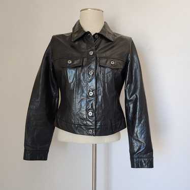 Vintage leather bomber gap jacket - Gem Vintage leather bomber gap jacket - Gem