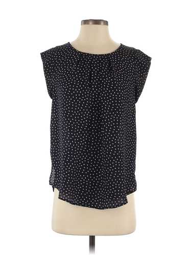 Sweet Rain Women Black Sleeveless Blouse S