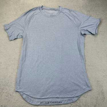 Lululemon Shirt Mens XL Blue Drysense License To T