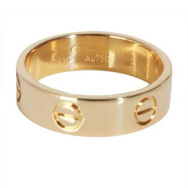 Cartier Love yellow gold ring