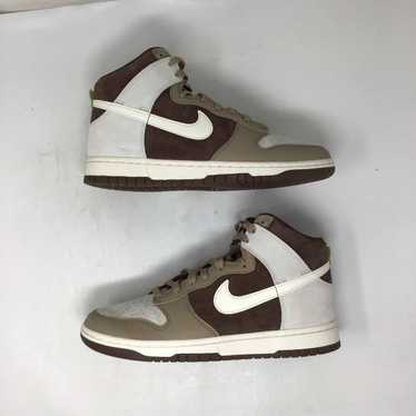 Nike Dunk High Light Chocolate