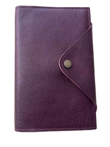 Portland Leather Plum leather Snap Journal