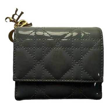 Dior Lady Dior leather wallet