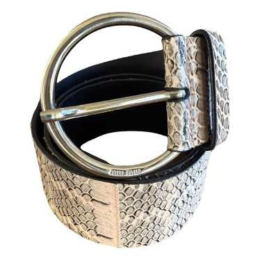 Miu Miu Leather belt