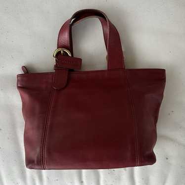 バッグ vintage OLD COACH brown hand bag 4133 Vintage COACH 4133 Old Coach Leather Tote Bag Brown