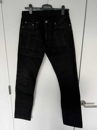 3sixteen ST-120X Black Slim Tapered Raw Denim Jean