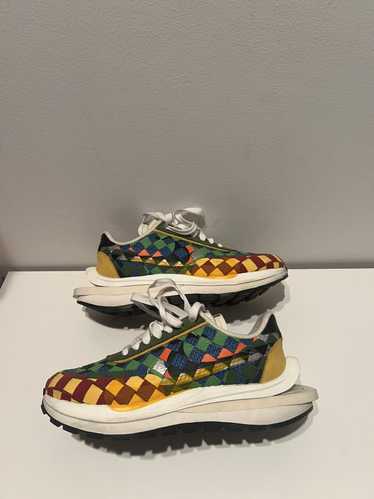 Jean-Paul Gaultier × sacai Nike Vaporwaffle sacai Jean Paul Gaultier Black White Men's
