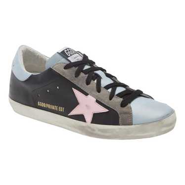 Golden Goose Superstar leather trainers