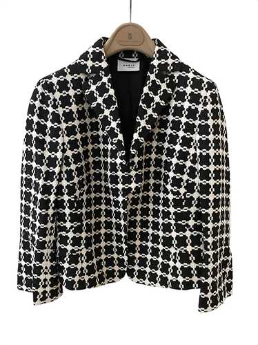 Akris Graphic black and white short blazer