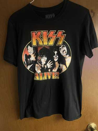 Kiss × Vintage Vintage Kiss Alive! Tour band tee