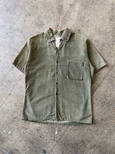 1960s Faded Green Corduroy Shirt