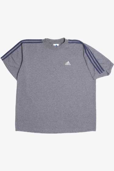 Vintage Adidas Striped Sleeve T-Shirt (2000s)