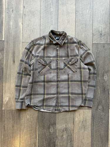 Stussy × Vintage Vintage 90s Stussy Flannel Plaid 