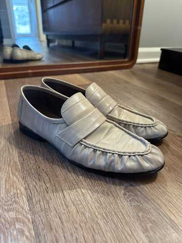 The Row The Row Eel skin loafer