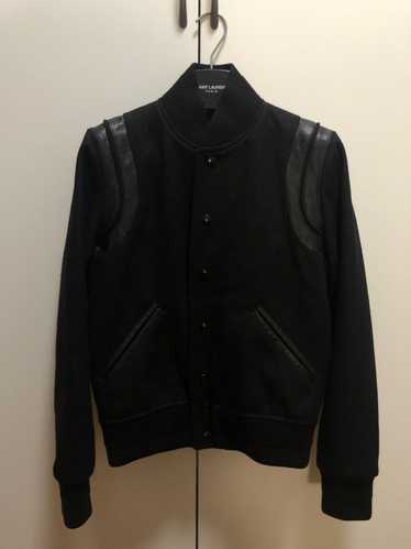 Saint Laurent Paris SLP Black Teddy Jacket