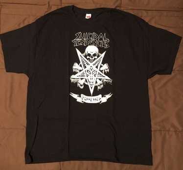 ビンテージハードコアパンクバンドSUICIDALTENDENCIESゲームシャツ Suicidal Tendencies Tshirt SIGNED 1997 Vintage Rare 90s Punk