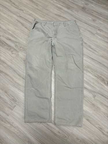 Carhartt 90s Beige/grey carhartt carpenter pants