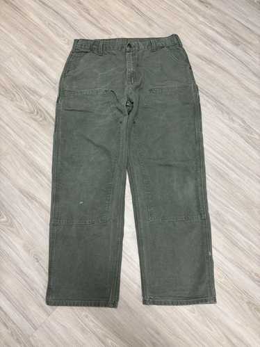 Carhartt Green double knee carhartt jeans