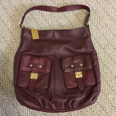 New Lauren Ralph Lauren Leather Shoulder Bag