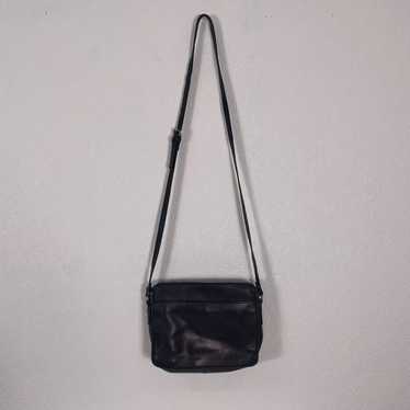 Patricia Nash Black Leather Crossbody Purse