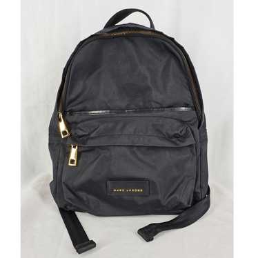 MARC JACOBS Nylon Varsity Mini Backpack, Black - C