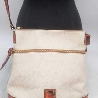 Dooney and Bourke pebbled leather letter carrier