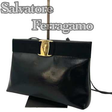 Salvatore Ferragamo Shoulder Bag Vara, Extremely B