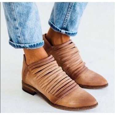 Free people lost valley leather ankle booties