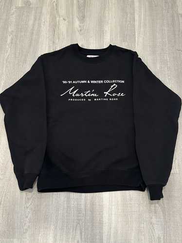 Martine Rose Martine Rose Classic Sweatshirt Black