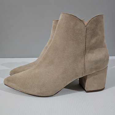 Cole Haan Elyse Ankle Bootie Pointed Toe Latte Tan