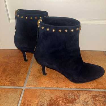 PELLICO Studded Navy Booties, Size 37