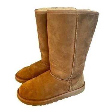 Ugg tan classic tall boots size 7