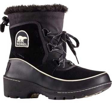 SOREL WOMEN'S BLACK TIVOLI III WATERPROOF WINTER B